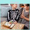 Halloween Theme Bingo Game Set With Call Cards And Decorations For Party Entertainment