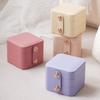 Double Layer Jewelry Packing Bag PU Leather Jewelry Display Box Simple Ring Holder  Outdoors