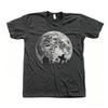 Full Moon Halloween TShirt Bats Graveyard Screen Print Retro Streetwear HighQuality CrewNeck ShortSleeved Unisexs TShirt