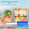 Disposable Rectangular Plastic Food Containers with Lids, 650ml, 300-Pack