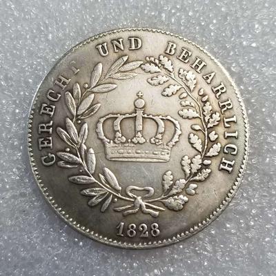 1828 German Commemorative Collectible Souvenirs Silver Coins
