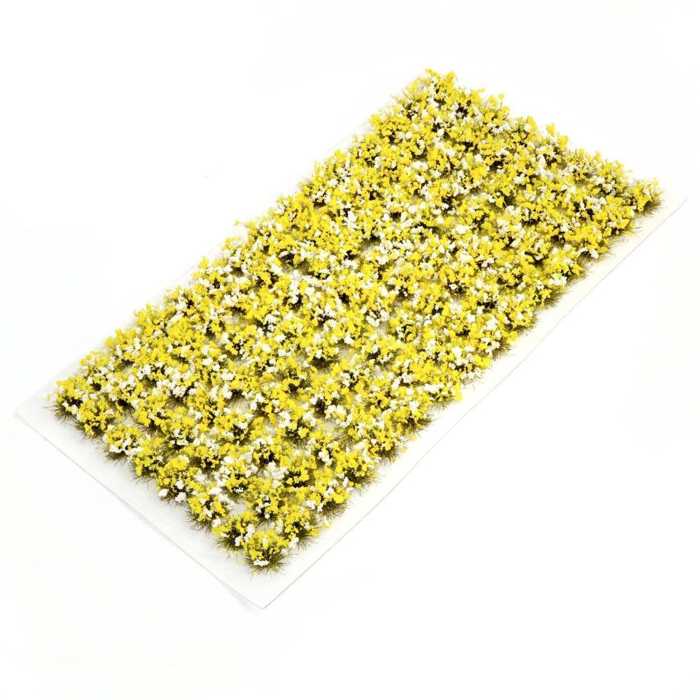 Railway Train Static Grass Tuft Simulation Mini Flower Tuft Miniature Flower Grass  Sand Table