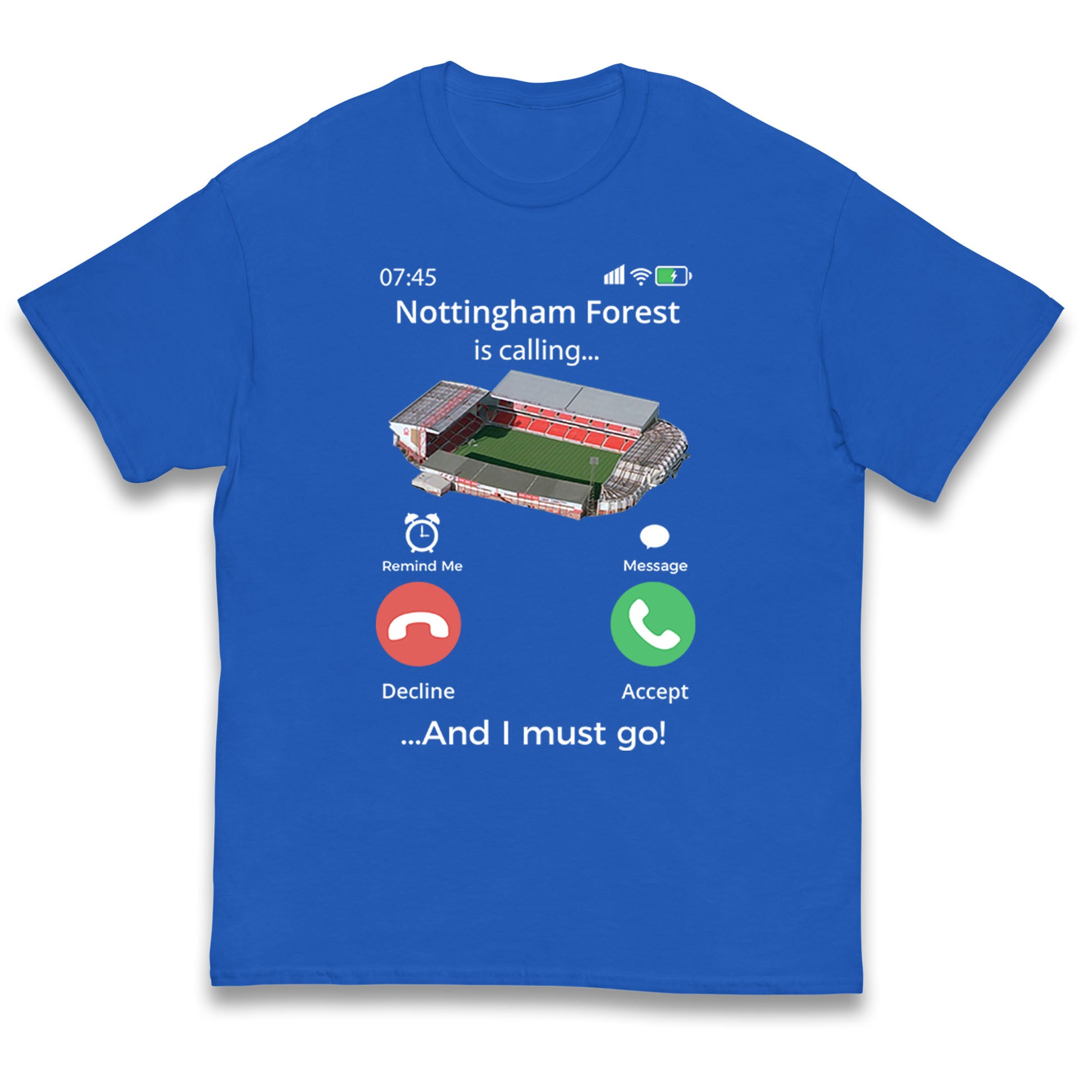 

Nottingham Forest Football Kids T Shirt Nottingham Forest Is Calling Top 120