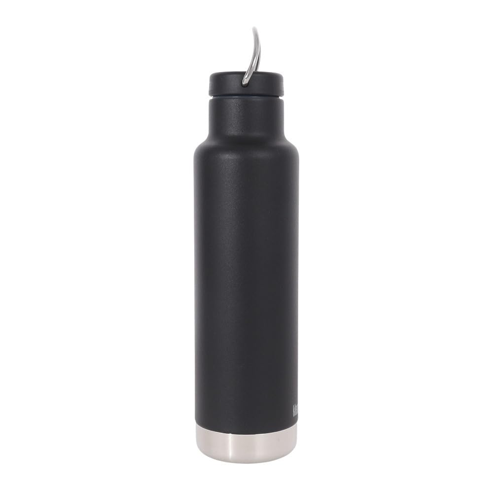 Klean Kanteen Drink Bottle Classic Insulated 20oz Black 1008489 (592ml)