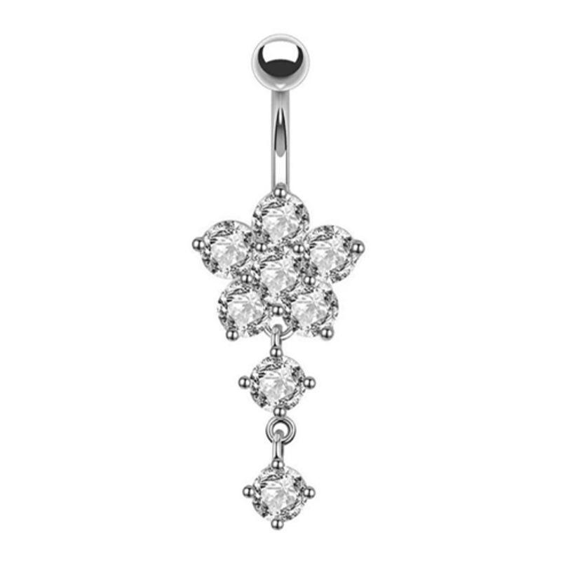 Fake Bauch Bauchring Ohne Piercing Nabel Bauchnabel Kristall Knorpel Clip-Ohrringe Körperschmuck Zubehör