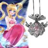Colar Melody da Sereia Pingente de Desenho Animado Com Concha Multicolorida Para Fãs de Anime