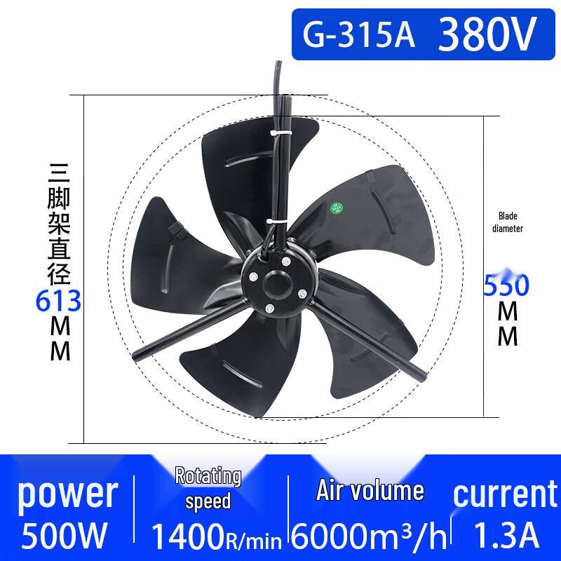 Kangdipu Variable Frequency Motor Cooling Fan Core