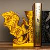 Grillige Draak Boekensteunen Draak Boekensteun 3D Geprint Dier Draak Boekenstopper Een Must-Have Voor Fantasy Liefhebbers Boekenplank Decor