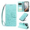For TECNO Pova 7 5G Case RFID Blocking Imprinted Dog Pattern PU Leather Phone Cover with Wrist Strap