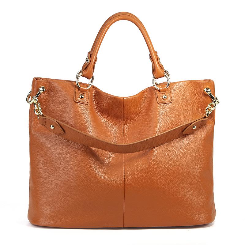 

Women s Premium Cowhide Leather Crossbody Tote - Large Capacity Handbag for Commuting хаки