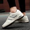 New Casual Shoes Air Cushion PU Beef Tendon Sole Low-top Breathable Sports Shoes Large Size Single Shoes