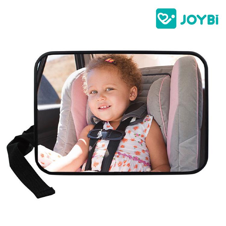 

JOYBI Shatterproof Rear-View Baby Observation Mirror for Cars Clip-on Mirror 12.6*6.0CM