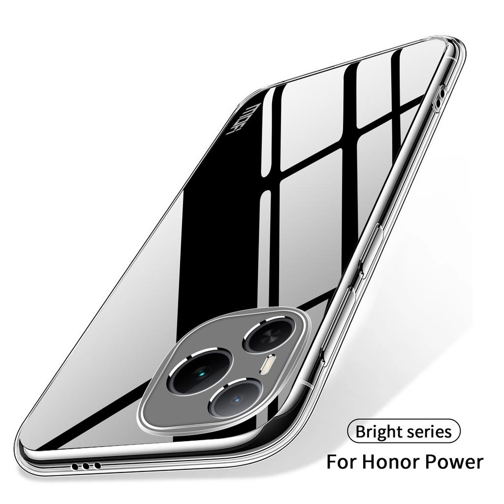 For Honor Power 5G Clear Phone Case MOFI Ultra-Thin TPU Phone Back Cover