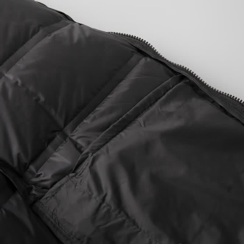Dibenze Men's Plus Size Lightweight Duck Down Jacket