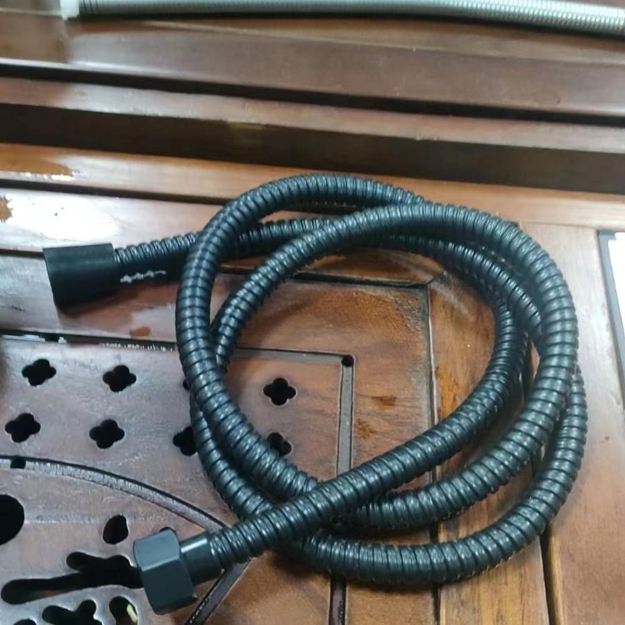 

Black Warrior Aromatherapy High-Pressure Handheld Shower Head with Hose, Water & Energy Saving