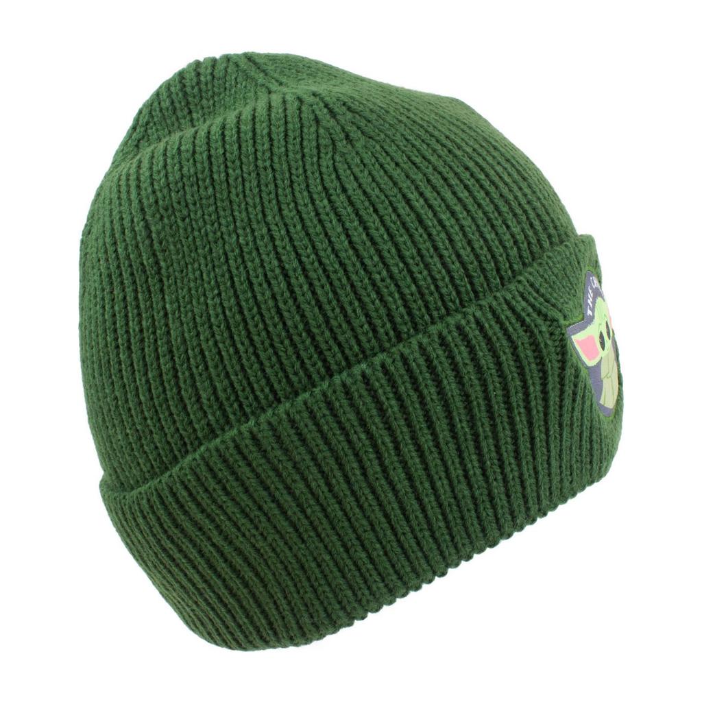 Star Wars: The Mandalorian Unisex Adult Grogu Badge Beanie