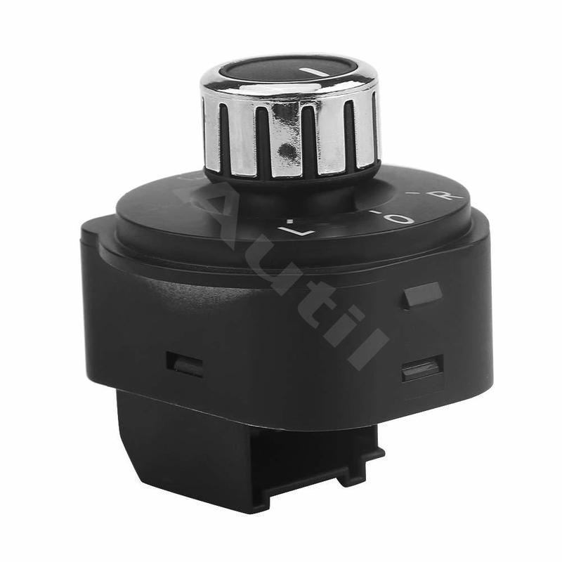 Rear View Mirror Adjust Switch Knob for Volkswagen POLO 6R 6C 2010-2017 Mirror Heating Control Button Car Accessories 6RD959565B