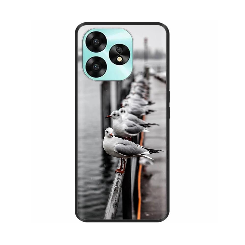 

Для UMIDIGI A15 Чохол A15C Coque Модний Милий Чорний М який Силіконовий Чохли для Телефона Для UMIDIGI A15C Funda A 15 UMIDIGIA15 Сумки UMIDIGI A15C