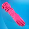 Women's Performance Long Leather Gloves with Extended Warm and Velvet Wedding Dress with Fashionable PU Leather Gloves
