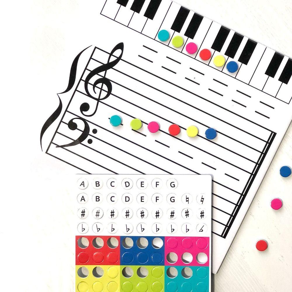 Whiteboard für Musiknoten Magnetisches Notenlese-Board Musik-Lehrtafel Für Klavierlehrer