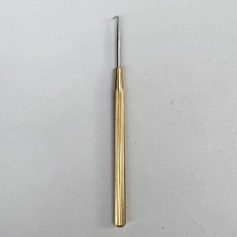 Premium Feather Shuttlecock Stringing Hook - For Use with Machine Tool to Pull String Through Hole