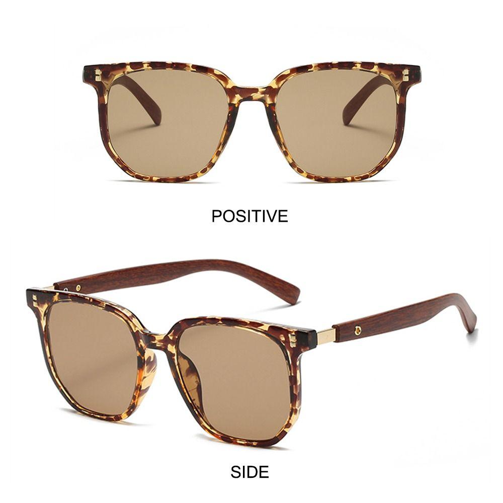 UV Protection Wood Grain Sunglasses Outdoor Street PhotographyX Shades  for Women & Men