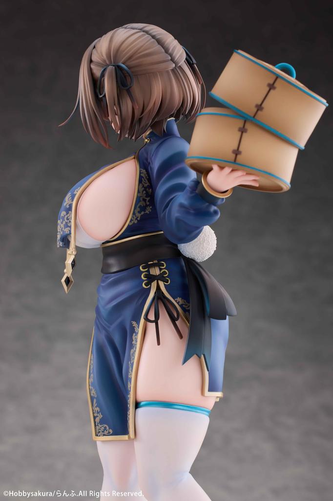 Ranfu original illustration Musume Standard Edition scale PVC ABS painted finished figure Sensei's "Manjuu Tsumugu" 1/7 &