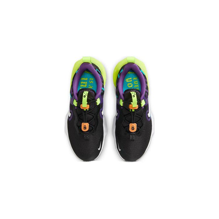 Nike Run Flow PS 'Black Teal Nebula Volt' DZ4489-001