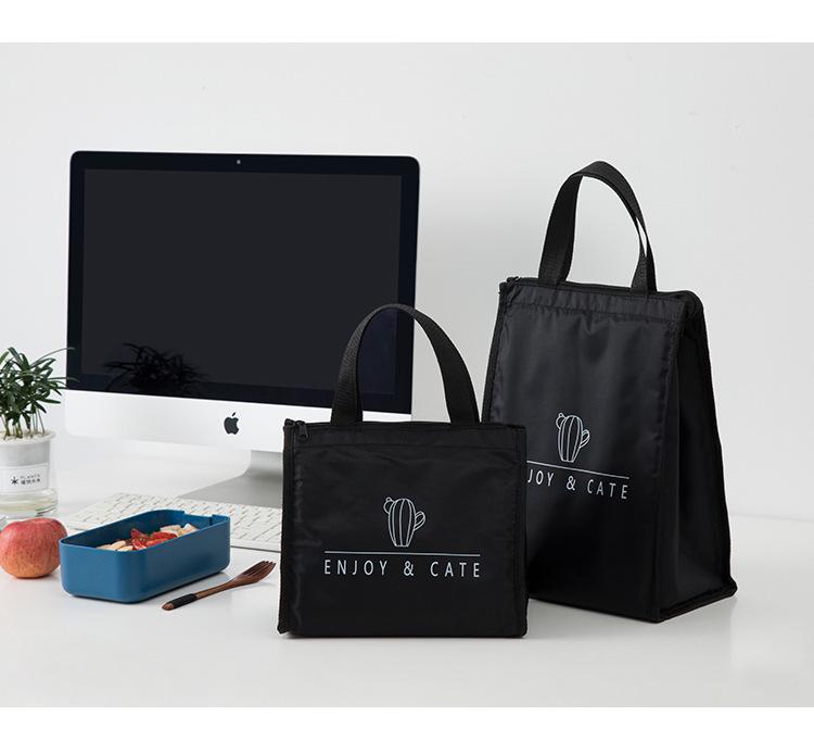 Thickened Waterproof Insulated Oxford Cloth Lunch Handbag