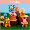 Pooh Piglet Bear Tigger Eeyore Honey Cake Character Food Series Ornament Model