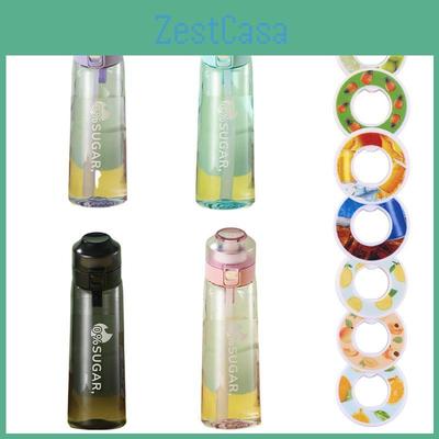 Flavorful Sports Cup Unique Straw Cup For Outdoors Portable And Handy 650ml Capacity Purple/blue/black/pink