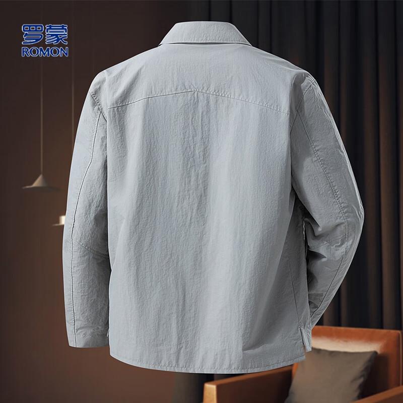 ROMON Men's Casual Outdoor Breathable Lapel Jacket