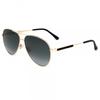 Jimmy Choo Women S Grey SunglaSSeS 60mm Black Gold