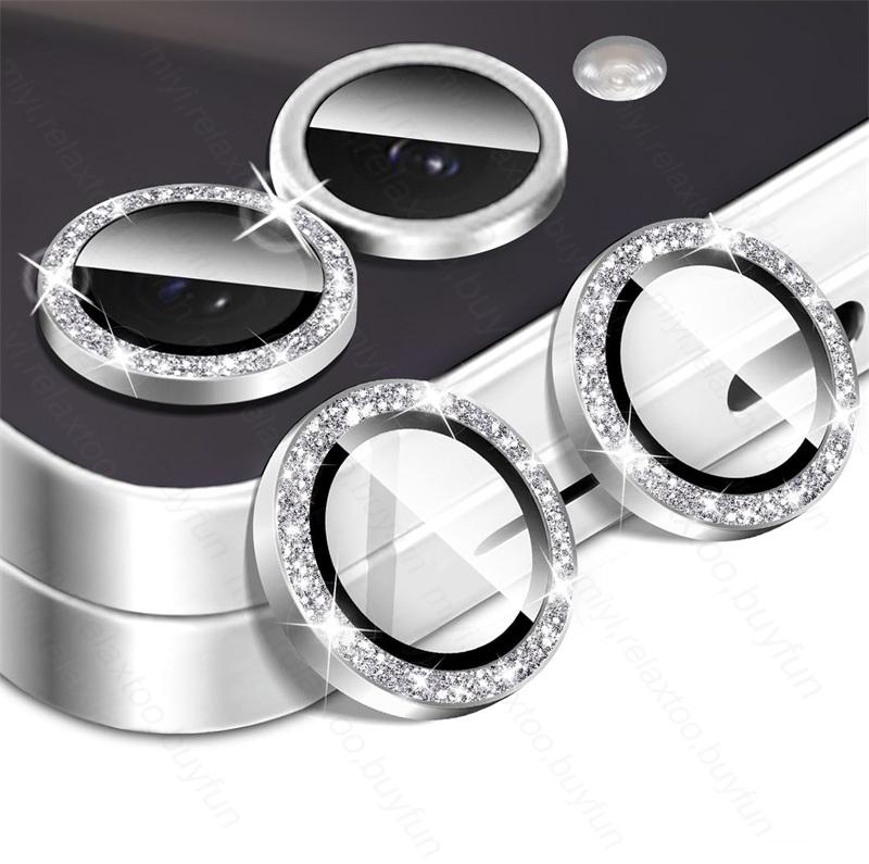 

HD 9H Gitter Diamond Metal Ring Camera Glass Protectors for Samsung Galaxy Z Flip 7 5 Lens Cap Case For Samsung Z Flip7