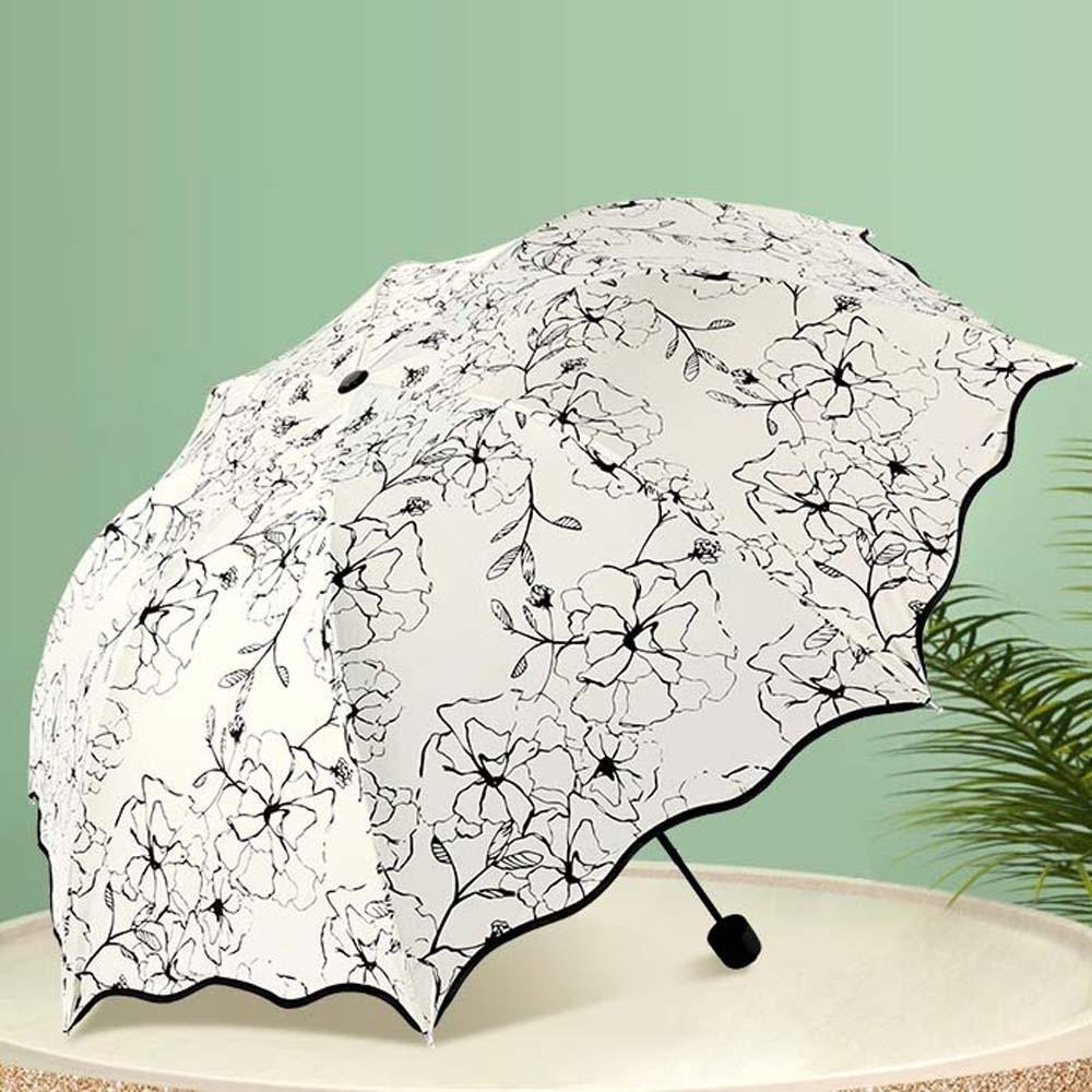 Lightweight Dual-use Folding Umbrella High-end anti-UV Protection Brolly  Couple