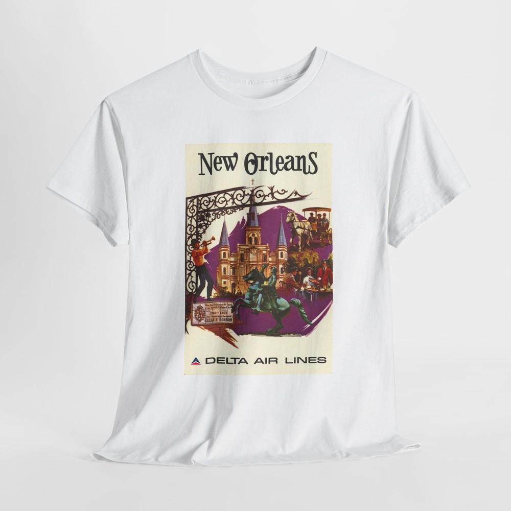 

Vintage Airline Playing Cards Graphic Unisex T-shirt Tee, Aviation Lover Gift, Retro S