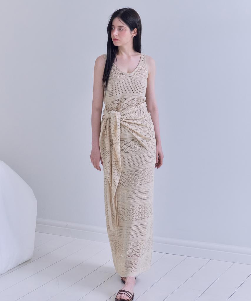 Mejongleuhaleu Maldives Set (Sleeveless + Skirt + Cuff) 2 Colors