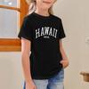 Sommer Kinder Top Jungen und Mädchen bedrucktes Kurzarm T-Shirt Base