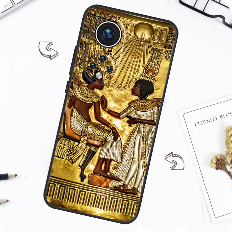 Egypt Pharaoh Mural Case For Honor Magic 7 Lite 5 6 Pro Honor 200 50 70 90 Lite X8b X9a X8a X8 X9 X9c X9b Cover