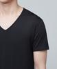 MUSINSA STANDARD [Cooltandard] Men'S V-Neck Undershirt [Black]