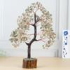 Green Jade Crystal Tree Good Luck Showpiece for Home Decor Items Crystals Gemstones Bonsai Money Tree for Good Luck, Decoration Gift Item,