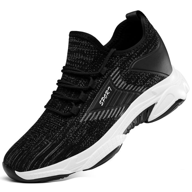Men's sports shoes casual inner height increase 8 men's shoes spring height increase shoes men's trendy shoes white shoes 6