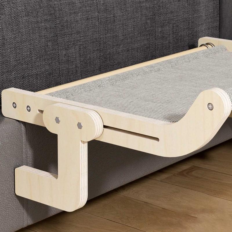 Hanging Cat Bed Pet Cat Hammock Aerial Cats Bed House Kitten Climbing Frame Sunny Window Seats Bearing Pet Accessories