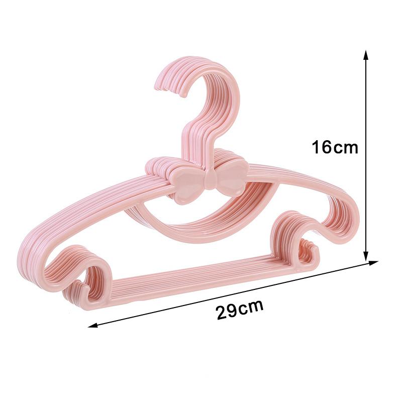 6/1Pcs Children Clothes Hanger Racks Portable Plastic Display Hangers Windproof Kids Coats Hanger Holder Baby Clothing Organizer