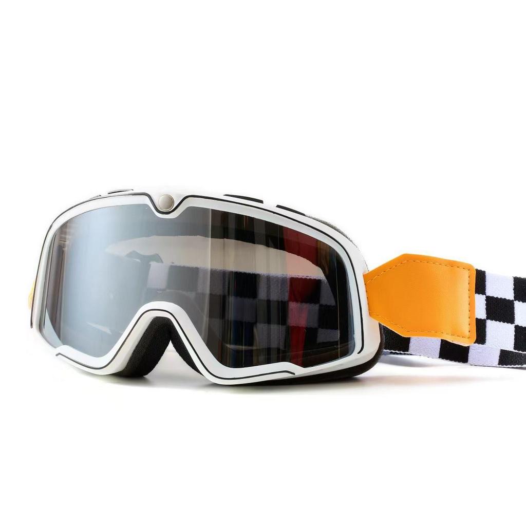 Popular Windproof & Sandproof Motorcycle Riding Goggles – Off-Road & Harley Helmet Compatible