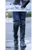 Non-Slip Over-the-Knee Waterproof Rain Boots & Waders Set for Men and Women