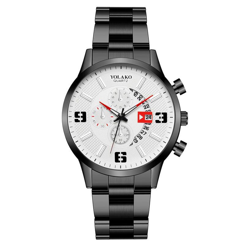 Watches Men'S Leather Watches, Fashion Men'S Casual Business Quartz Watches, Batch