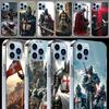 The Bright Red Crusade Cases Phone Case For Iphone 17E 16E 17 Air 16 Pro Max 15 Pro 14 Plus 11 13 12 Mini Cover Cases Compatible