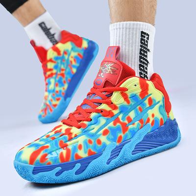Three ball Tre generasjoner Lamelo Ball MB.01 Basketballsko Herre faktiske kamp dempet lavsko dempet rebound