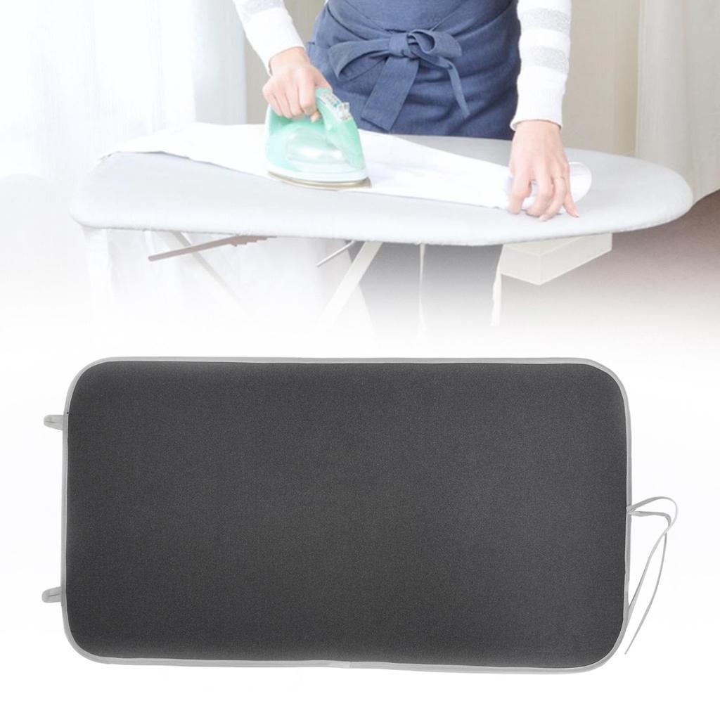 over Door Garment Steamer Mat Easy Storage Foldable for Travel RV Apartments Dark Gray